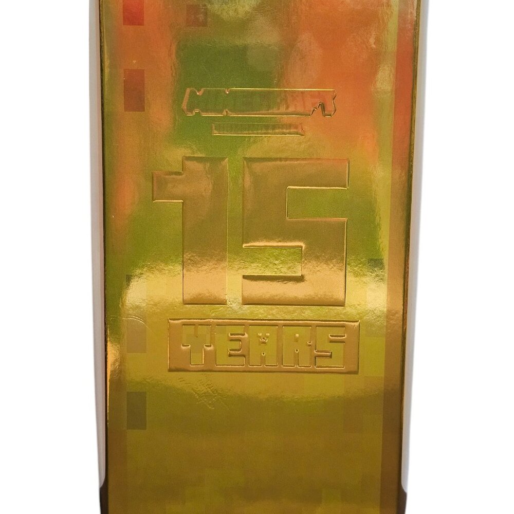 Minecraft's 15th Anniversary Tuxedo Steve Diamond Level Collectible Figure